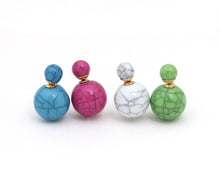 Load image into Gallery viewer, Ball Earrings - Pink

