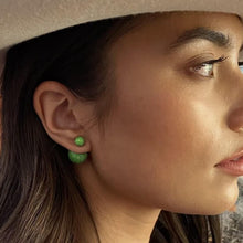 Load image into Gallery viewer, Ball Earrings - Green
